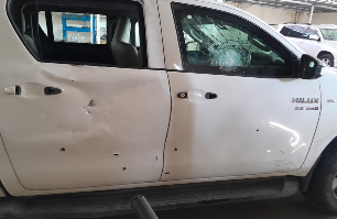 Armored windshield